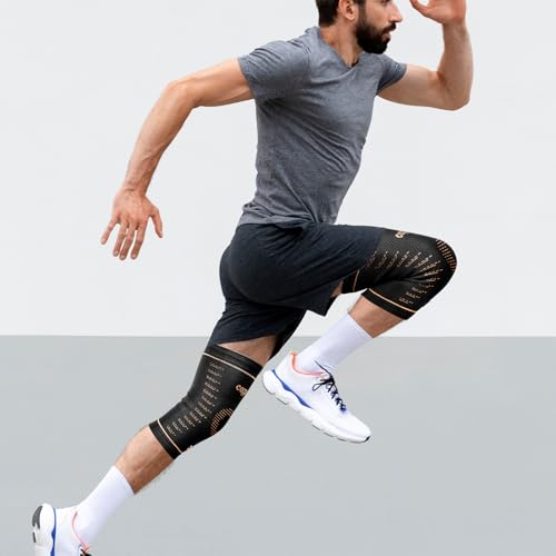 JIUFENTIAN Copper Knee Brace for Women and Men(2 Pack) -knee compression sleeves for Arthritis, Running & Daily Use-Target...