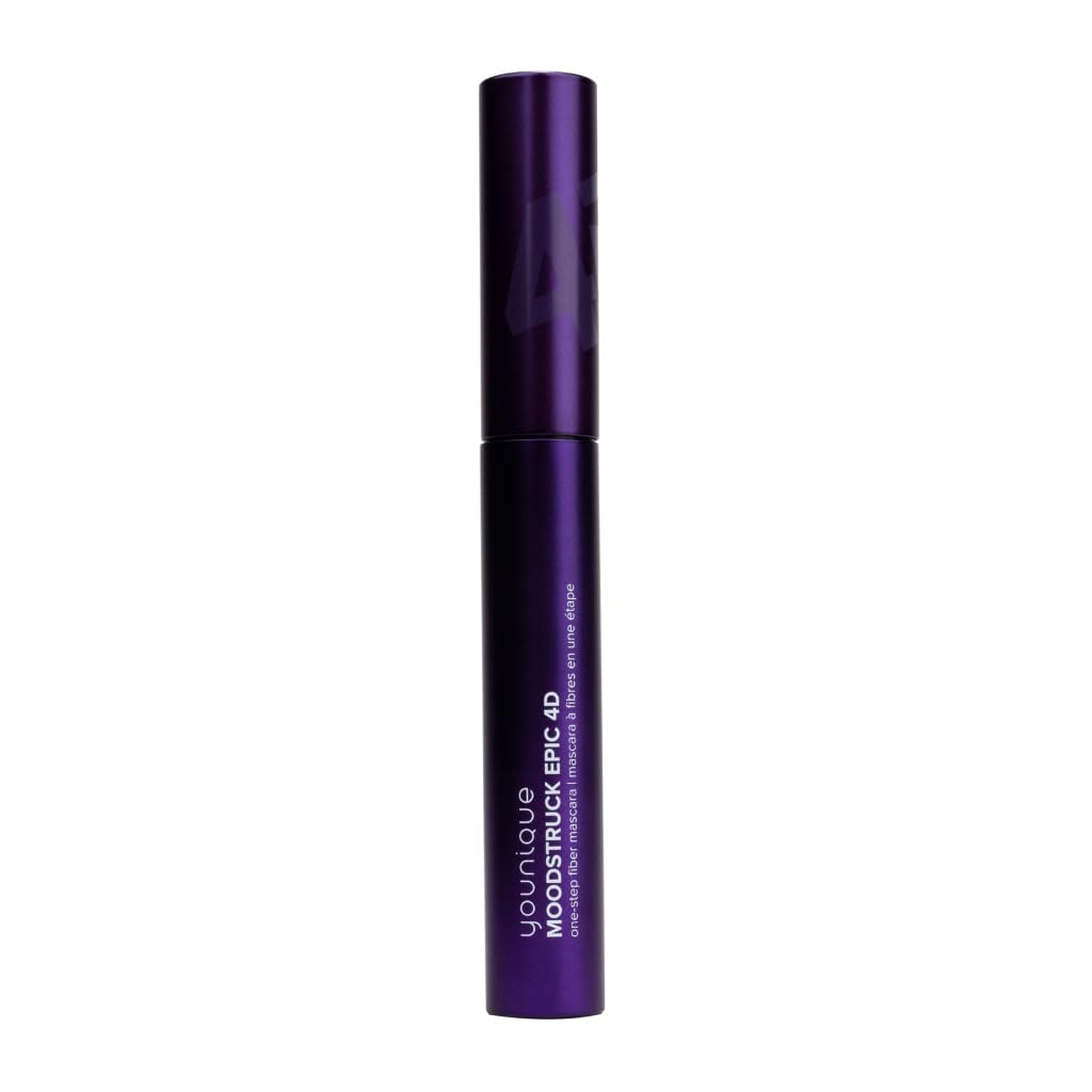 Younique MOODSTRUCK EPIC 4D Fiber Lash Mascara | 7 ml | Long Lasting Mascara Black Volume and Length, Lengthening, Thickening, F