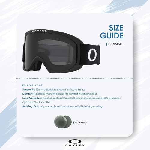 OAKLEY O-Frame 2.0 PRO M/L/S Ski Goggles For Men For Women OO7124, OO7125, OO7126 +BUNDLE with ACCESSORY EYEWEAR KIT