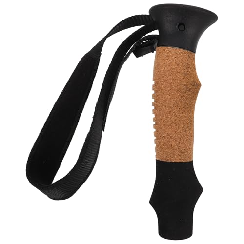 WOONEKY Cane Handle Grip Replacement Walking Canes Grip with Wrist Strap Trekking Poles Handle Hiking Rod Adapter for Walk...