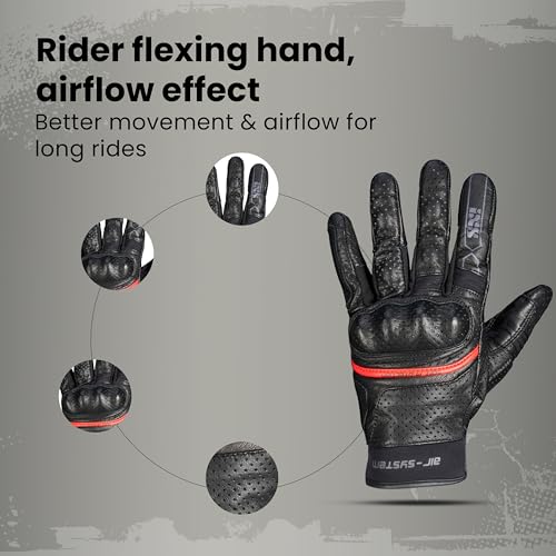 Tour Handschuh Desert-Air dark gray-light gray-black