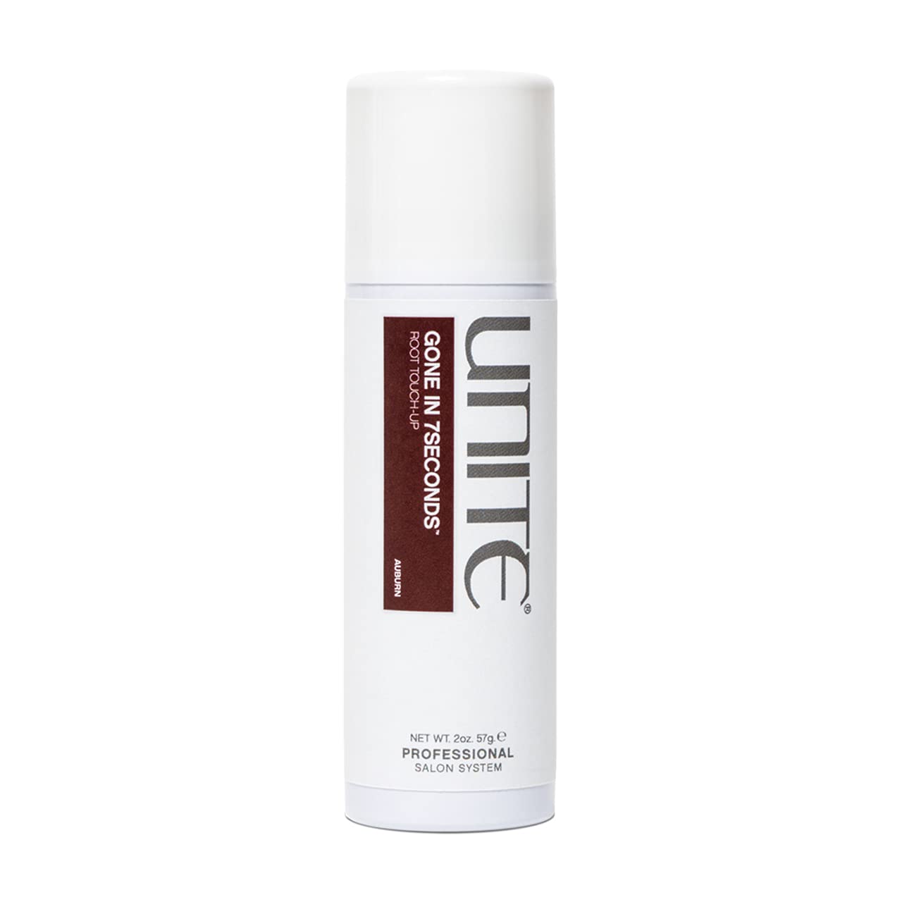 UNITE Hair - Gone in 7SECONDS Root Auburn - Temporary Root Concealer That Blends and Covers Grays - Ideal for All Hair Types, Au
