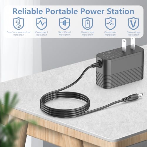 Charger for Fusion Black Pro Deep Tissue Massage Gun Replacement for Fusion Black Pro Massage Gun 24V 1A or 25.2V 1A Power...
