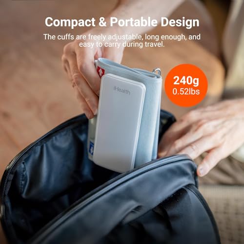 iHealth Neo Wireless Blood Pressure Monitor, Upper Arm Cuff, Bluetooth Blood Pressure Machine, Ultra-Thin & Portable, App-...