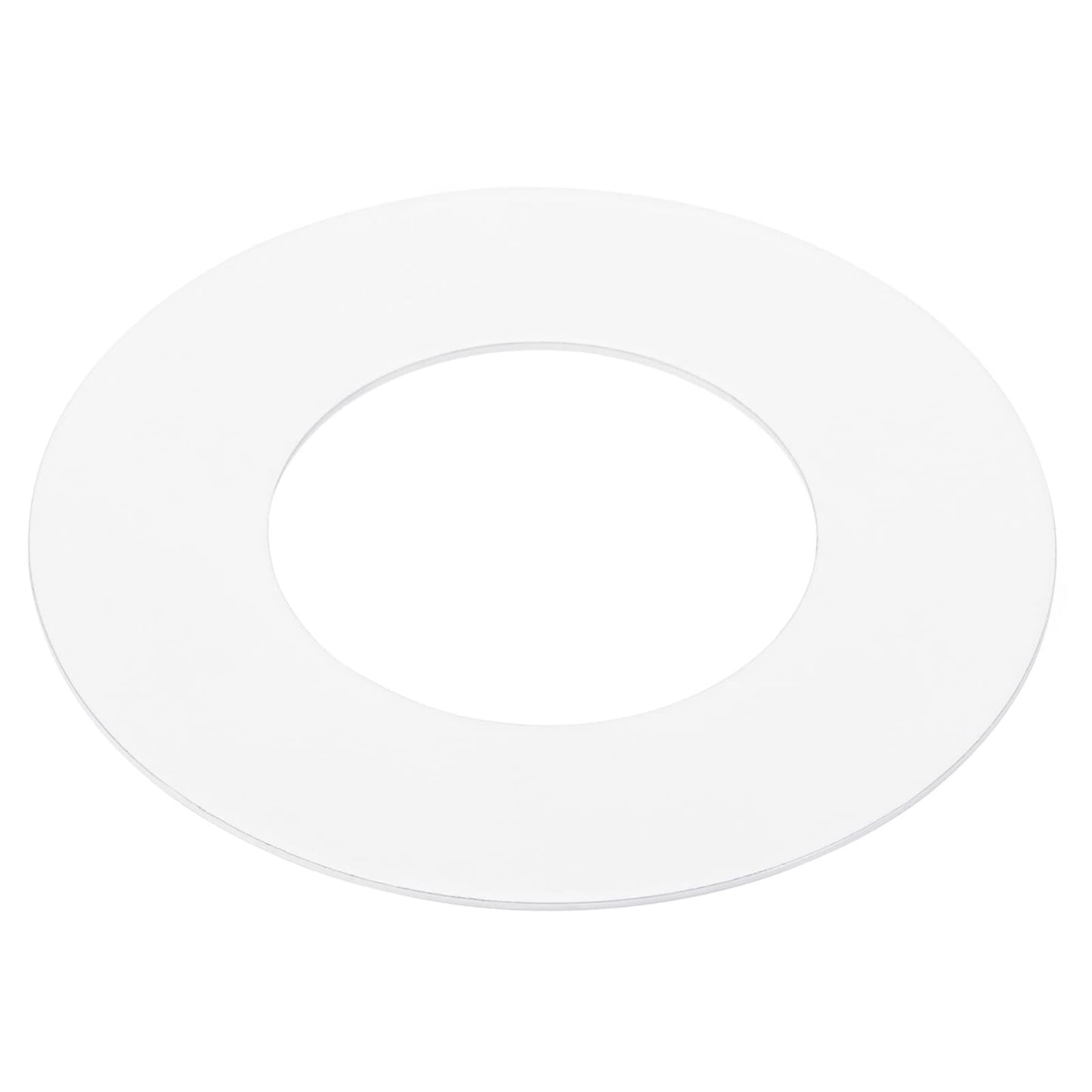 Patikil 1.38 Id 2.6 Od Light Trim Ring  White Goof Ring Matte Circular Light Cover Lighting Fixture For Ceiling Wall Recessed Can Downlights