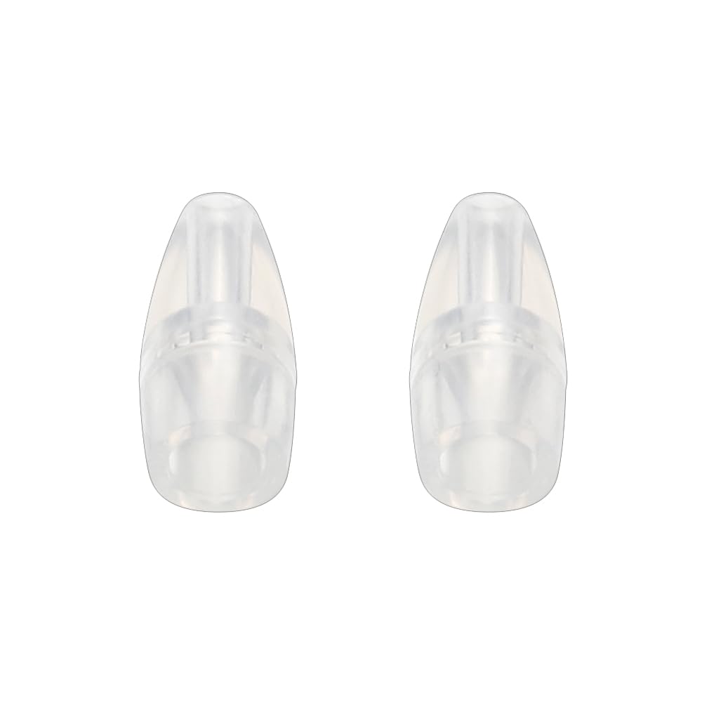 BabySmile Silicone Replacement Tips (2-Pack) for Nasal Aspirator Models S-504, S-503, S-502 & S-303 | Soft, Flexible Nose Tips for Gentle Use