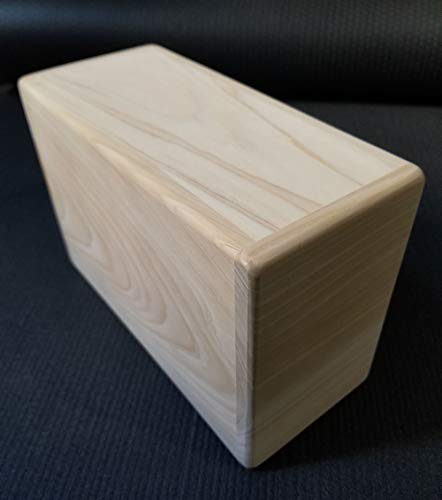 Yoga Block Made from Japanese Hinoki Wood