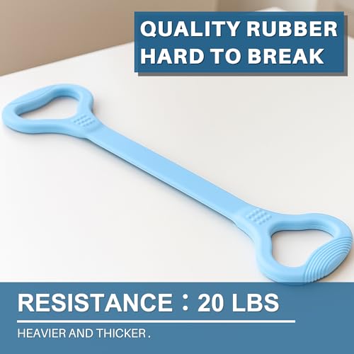 LEZER Figure 8 Resistance Band, Fitness Elastic Rope, Execrise Workout for Arm, Back, Chest and Shoulder, Yoga, Pilates, S...