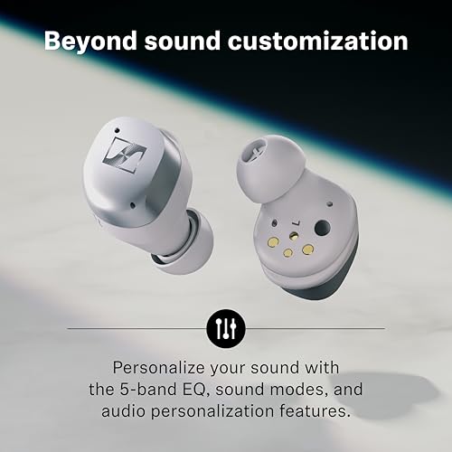 Sennheiser Momentum True Wireless 4 Smart Earbuds, Bluetooth 5.4, Crystal-Clear Sound, Noise Cancelling Earbuds, Comfortab...