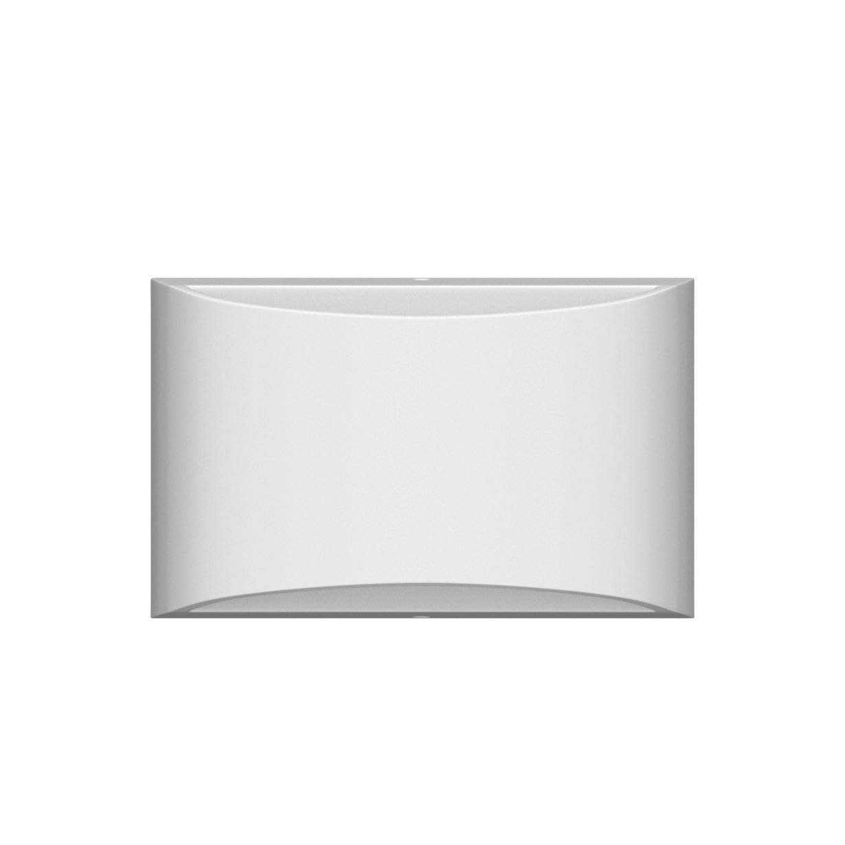 Aipsun Led Wall Sconce Set Of 2, Hardwired Aluminum Lights, Up & Down Mount, Cool White 6000K, For Living Room & Bedroom