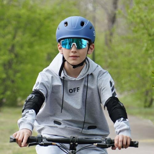 DUCO Polarized Kids Sunglasses Youth Sports Cycling Shades Lightweight Frame UV400 Child Boys Girls Baseball SunGlasses DK310