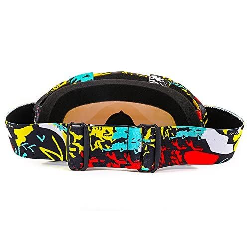 Zsling OTG Ski Snow Goggles, UV Protection Anti Fog Snowboard Goggles for Men Women Youth