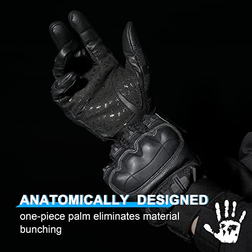 WTACTFUL Rubber Guard Tactical Gloves for Men Touchscreen Airsoft Motorcycle Hunting Outdoor