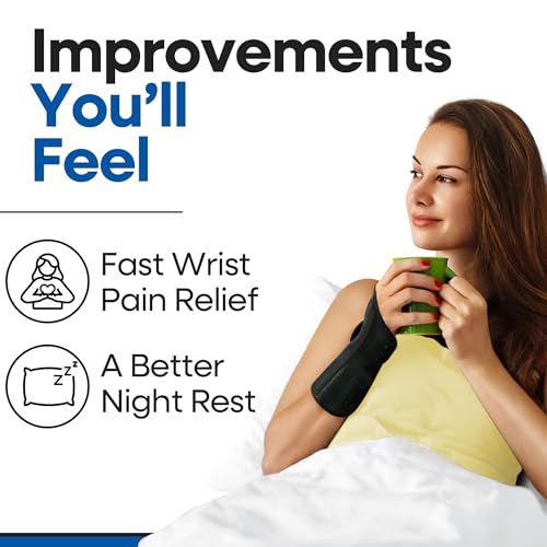Carpal Tunnel Wrist Brace | Night Wrist Support Guard | Wrist Splint & Hand Brace | Carpal Tunnel Syndrome & Wrist Tendoni...