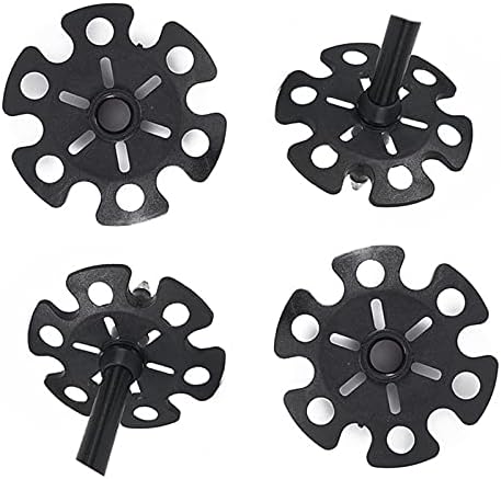 Walking Stick Tips Rubber 4pcs Trekking Pole Tips Replacement- Rubber Feet for Hiking Poles, Walking Sticks, Trekking Pole...