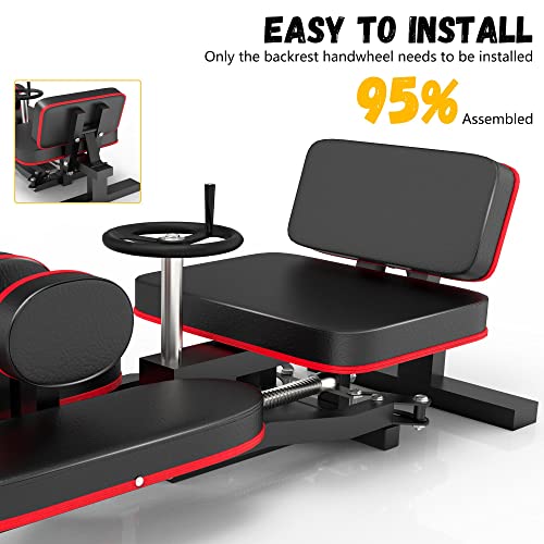 Rigel Leg Stretcher, 220LBS Leg Stretch Machine, Heavy Duty Steel Frame Equipment Splits Machine, Leg Stretching Training ...