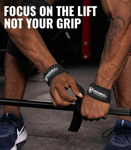 Lifting Wrist Straps for Weightlifting (1 Pair) – Padded Lifting Straps for Deadlifts, Powerlifting, Strength Training & B...