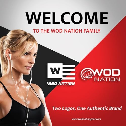 WOD Nation Pull Up Assistance Bands (10-175lbs Band) - Best for Pullup Assist, Chin Ups, Resistance Bands Exercise, Stretc...