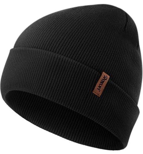 ROXUN Beanie for Men/Women Winter Hat Knit Cuffed Soft Warm Unisex Skull Stocking Cap