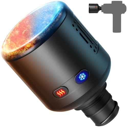 RENPHO Massage Gun Head with Heat and Cool for Model RP-GM171-N1, R-WMG08, Percussion Muscle Massager Attachment, Portable...