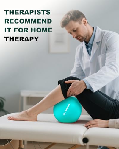 Trideer 9-inch Pilates Ball&Stretching Strap Yoga Strap
