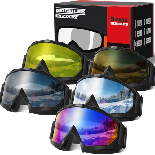 OXG Ski Goggles for Men Women, UV Protection Snowboard Snowsports Goggles for Kids Youth