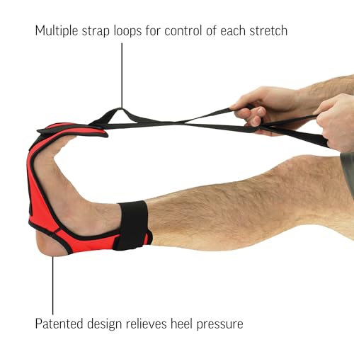 OPTP The Original Stretch-EZ, USA Made Top Choice Plantar Fasciitis Stretcher, Hamstring Stretch Strap and Achilles Tendon...