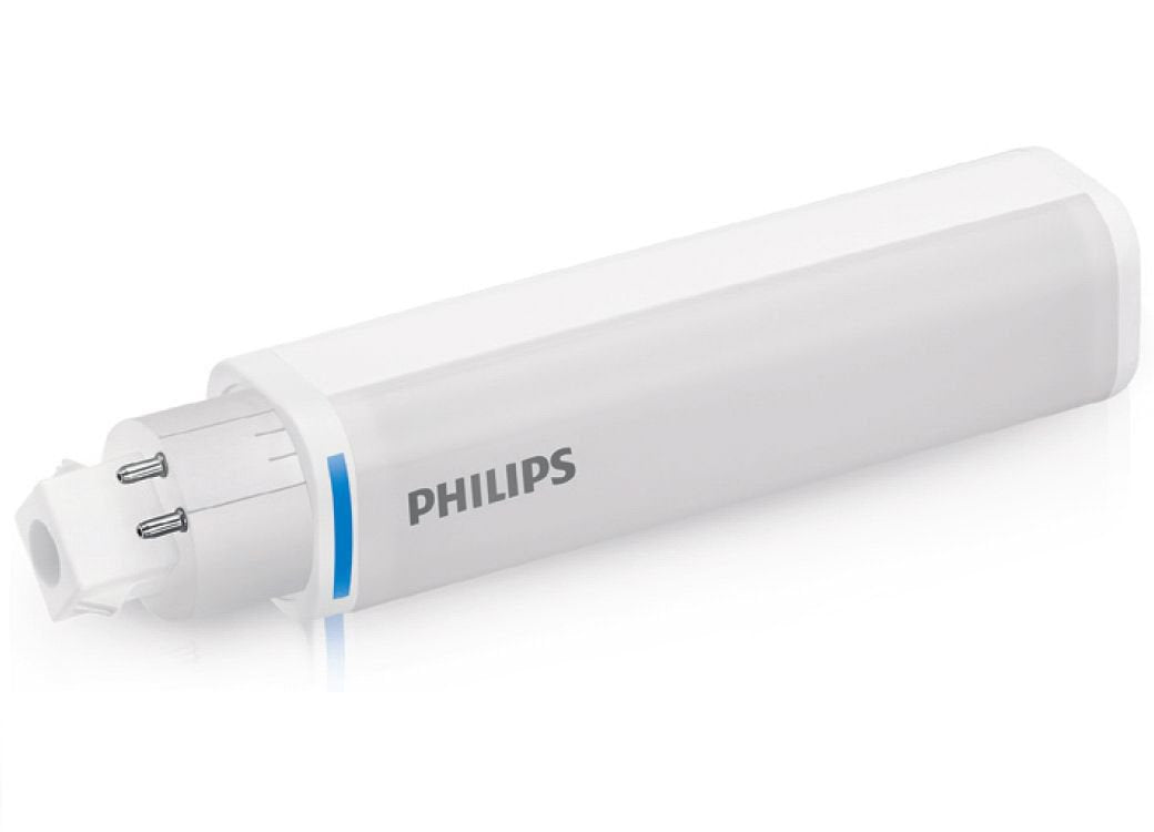 PHILIPS 458364 8.5-Watt LED Plug & Play Lamp Replacement for 4-Pin CFL Bulb, Cool White, 2700K, 10-Pack