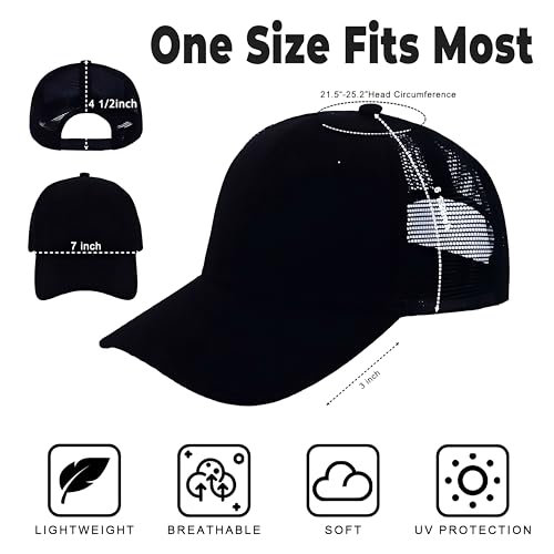 ZH 12 Pack Mesh Trucker Hats, Bulk Baseball Caps for Men and Women, Trucker Cap Wholesale