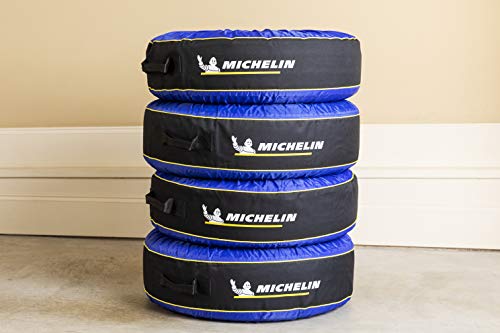 Kurgo Michelin 80 Tire Covers & Tire Bags - All-Season Protection - Seasonal Organizer - Vehicle Tire Cover - Heavy-Duty C...