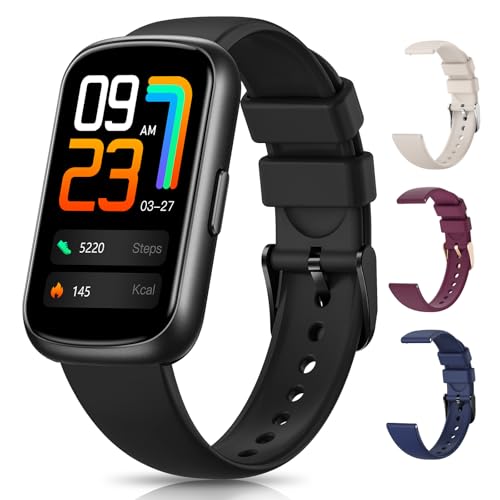 Fitness Tracker, Smart Watches for Women Men with Heart Rate/SpO2/Sleep Monitor, IP68 Waterproof Fitness Watches for Women...