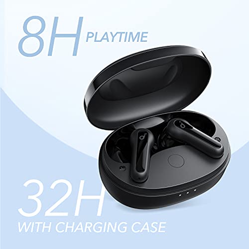 Soundcore by Anker Life P2 Mini True Wireless Earbuds, Bluetooth 5.2, 10mm Drivers for Big Bass, Custom EQ, 32H Playtime, ...