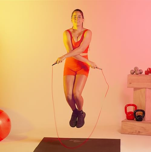 Elite Jumps Freestyle PVC Jump Rope Bundle - Premium Quality Adult Jump Ropes for Fitness - Lightweight Cardio Skipping Ju...