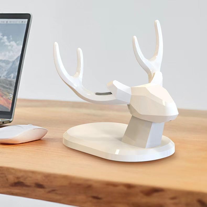 Deer Phone Stand Holder, Stocking Stuffers for Teens - Universal Adjustable Holder for iPhone Android, Cute Desktop Organizer, for Teen Boys and Girls