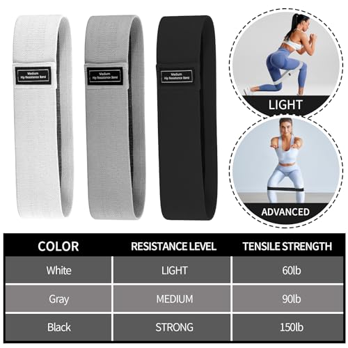 Halloscume Yoga Bag Set for Women Including Yoga Mat Tote Bag Booty Resistance Band Non Slip Sports Socks Silicone Ties fo...
