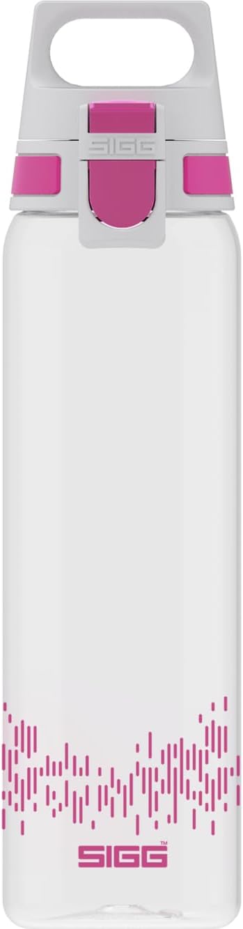 SIGG - Tritan Renew Transparent Water Bottle - Total Clear ONE MyPlanet - For Carbonated Beverages - Dishwasher Safe - With Fruit Strainer - Leakproof & Lightweight - BPA Free - 17 Oz / 25 Oz / 51 Oz
