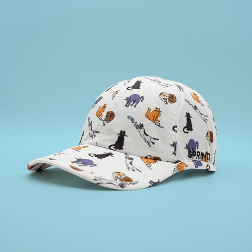 Sprints Race Day Performance Running Cap | The Lightweight, Quick Dry, Sport Hat, One Size, Unisex