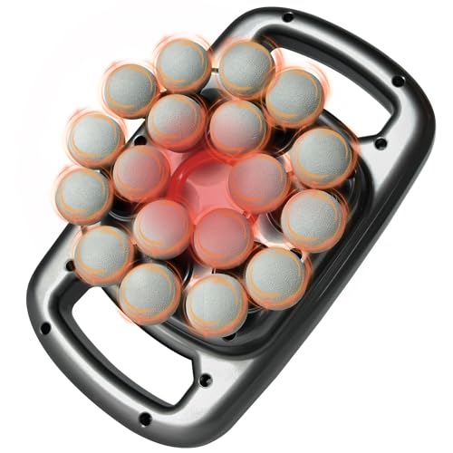 HYUVCX 18 Head Massage Gun Set, Massage Gun Deep Tissue Portable with 9 Modes 9 Intensities, Massager for Legs, Waist, Nec...