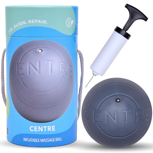 RAD Centre – Soft Yoga Deep Tissue Massage Ball – Myofascial Release Ball for Abdominal, Psoas, Neck & Stomach Massage – T...