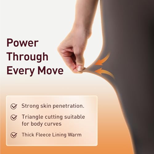 JIZ Translucent Fleece Lined Tights Women, Thermal Tights for Women Winter, Pantyhose Leggings, Warm Sheer Tights for Wome...