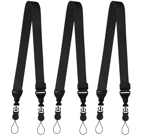 Gowjaw 3 Pack Adjustable Shoulder Strap:Comfortable for iPad Strap Nylon Neck Lanyard for iPad/Samsung Tablet Case,Camera ...