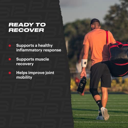 TB12 Recover - Premium Natural Recovery Supplement with Tart Cherry, Egg Membrane, Curcumin, and Boswellia to Support Musc...