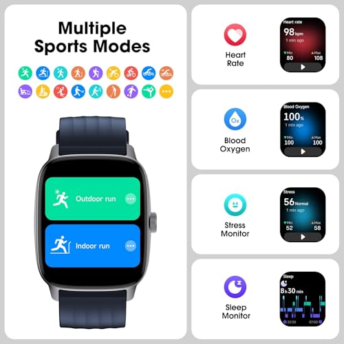 DAVIKO Pedometer Watch Senior Friendly No App/Phone Required, Waterproof Fitness Tracker Watch with Step Counter Calories/...