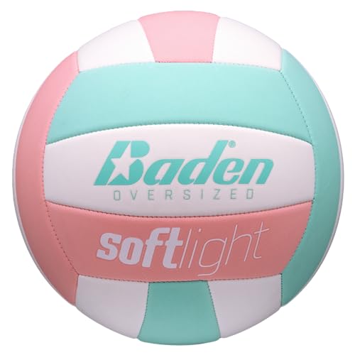 Baden | Softlight VXT2 | No Sting FlexFoam Cover | Youth Oversized Training Volleyball | K-5 Youth Players | 20% Larger + ...