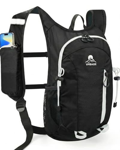 Foldable Small Hiking Backpack with 3 Strap Pockets – Lightweight 300D Spill-proof Daypack for Men Women – Packable Small ...