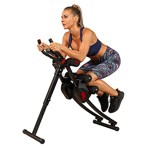 WINBOX Ab Machine Multi-Functional Exercise Equipment for Home Gym, Height Adjustable Abs Workout Equipment