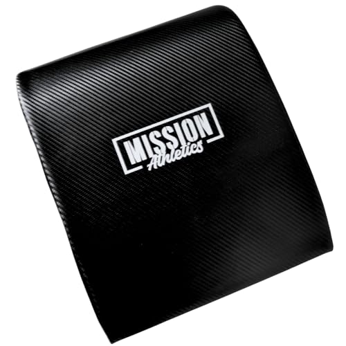 Mission Athletics Ab Mat, Crunch Mat, Abdominal Core Trainer, Ab Mats for Sit Up, Home Gym Equipment, Workout Equipment, W...