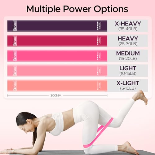 diputox Pilates Ring Kit for Women, Pilates Equipment Accessories, Home Workout Set with Magic Circle, Mini Exercise Ball,...