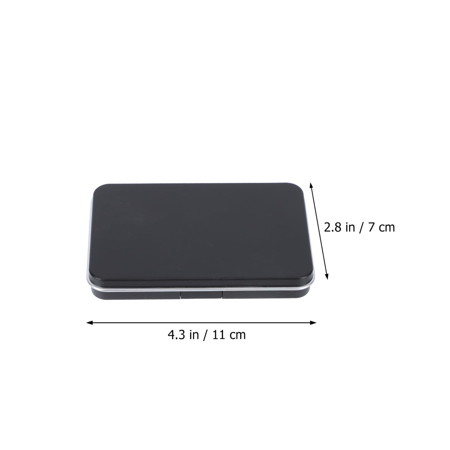 Luxshiny Empty Eyeshadow Palette: Refillable Magnetic Makeup Palette with Mirror for Eyeshadow Powder Blush Lipstick Highlight -