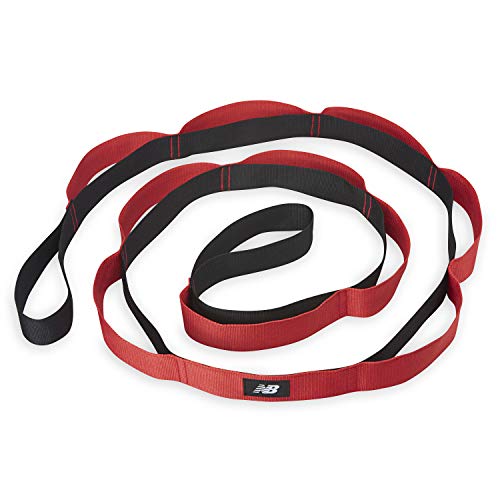 New Balance Stretching Strap with Loops for Flexibility - Stretch Bands for Yoga & Physical Therapy - Exercise & Workout S...